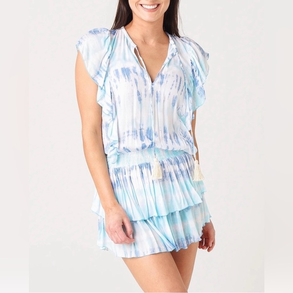 COOLCHANGE Women’s Polka Dot Ruffle Dress Size Small‎ - Picture 8 of 9